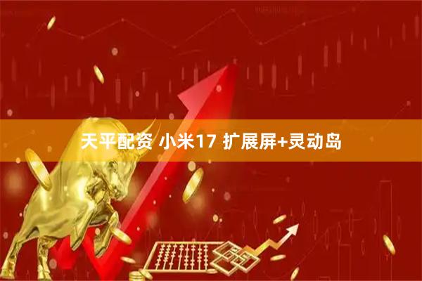 天平配资 小米17 扩展屏+灵动岛